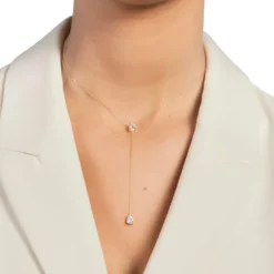 Alternative view of Stonefans Statement Lariat Drop Y Necklace