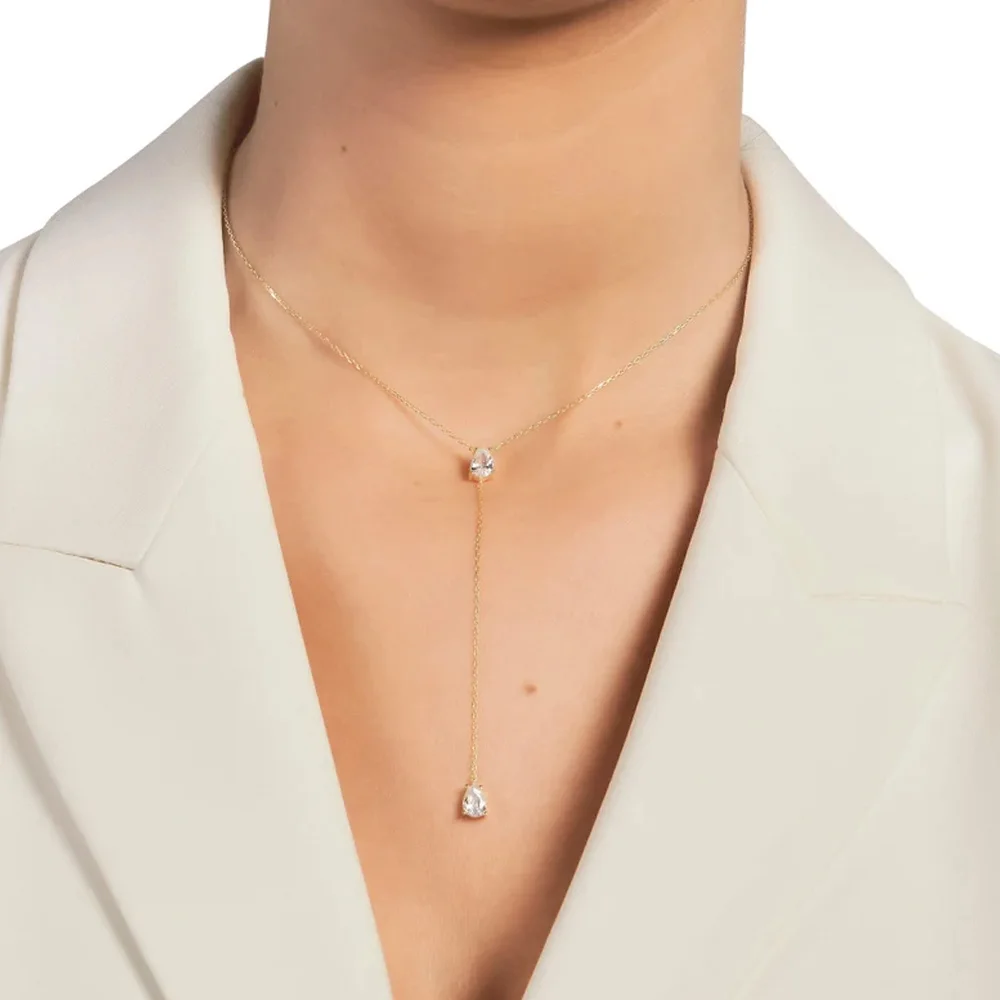 Stonefans Statement Lariat Drop Y Necklace - Image 2