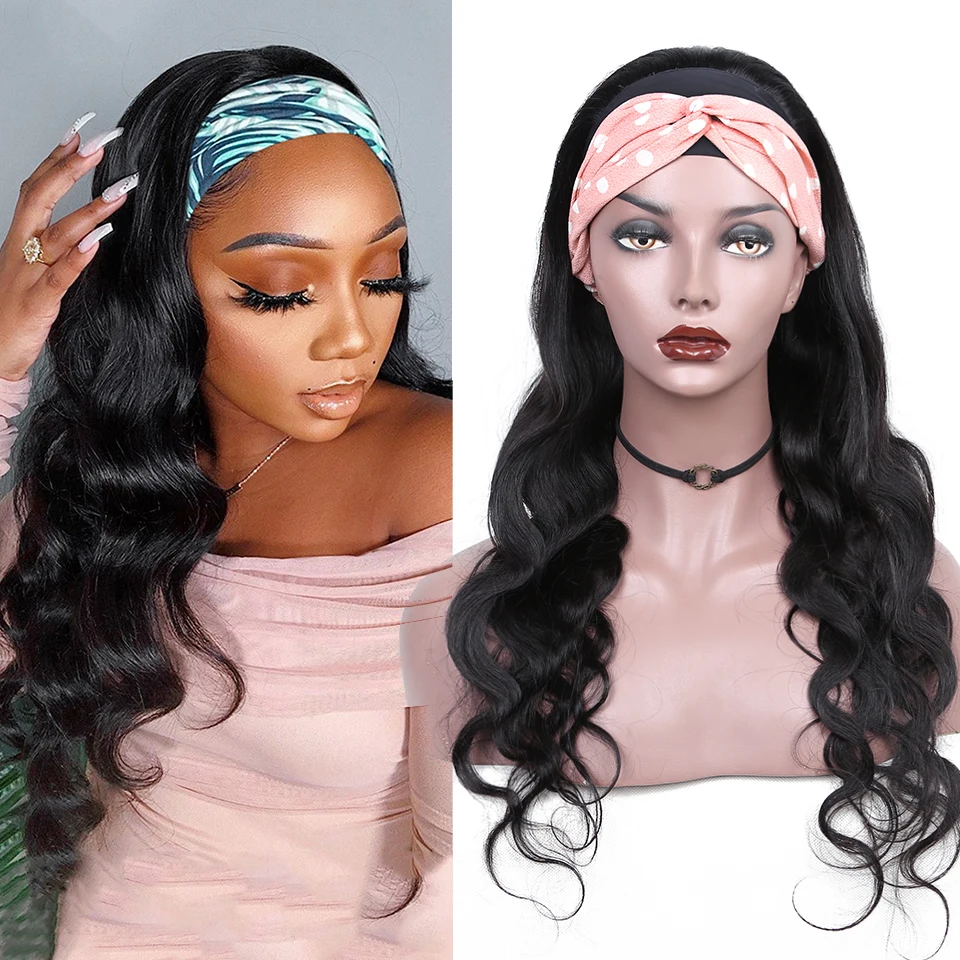 Body Wave Headband Wig Human Hair - Image 11