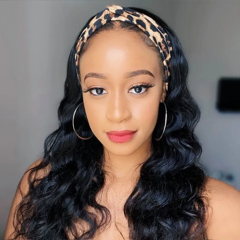 Body Wave Headband Wig Human Hair - Image 9