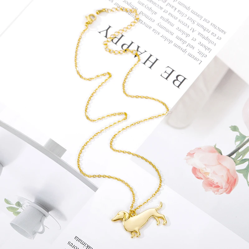 Cute Dachshund Dog Necklaces for Women - Image 4