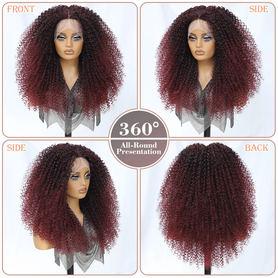 Women Chocolate Brown Lace Front Wigs - Image 28