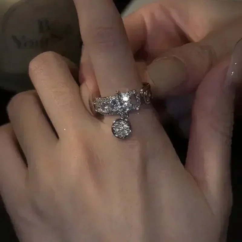 Engagement Jewelry Gifts Vintage Royal Blue Stone Ring - Image 3