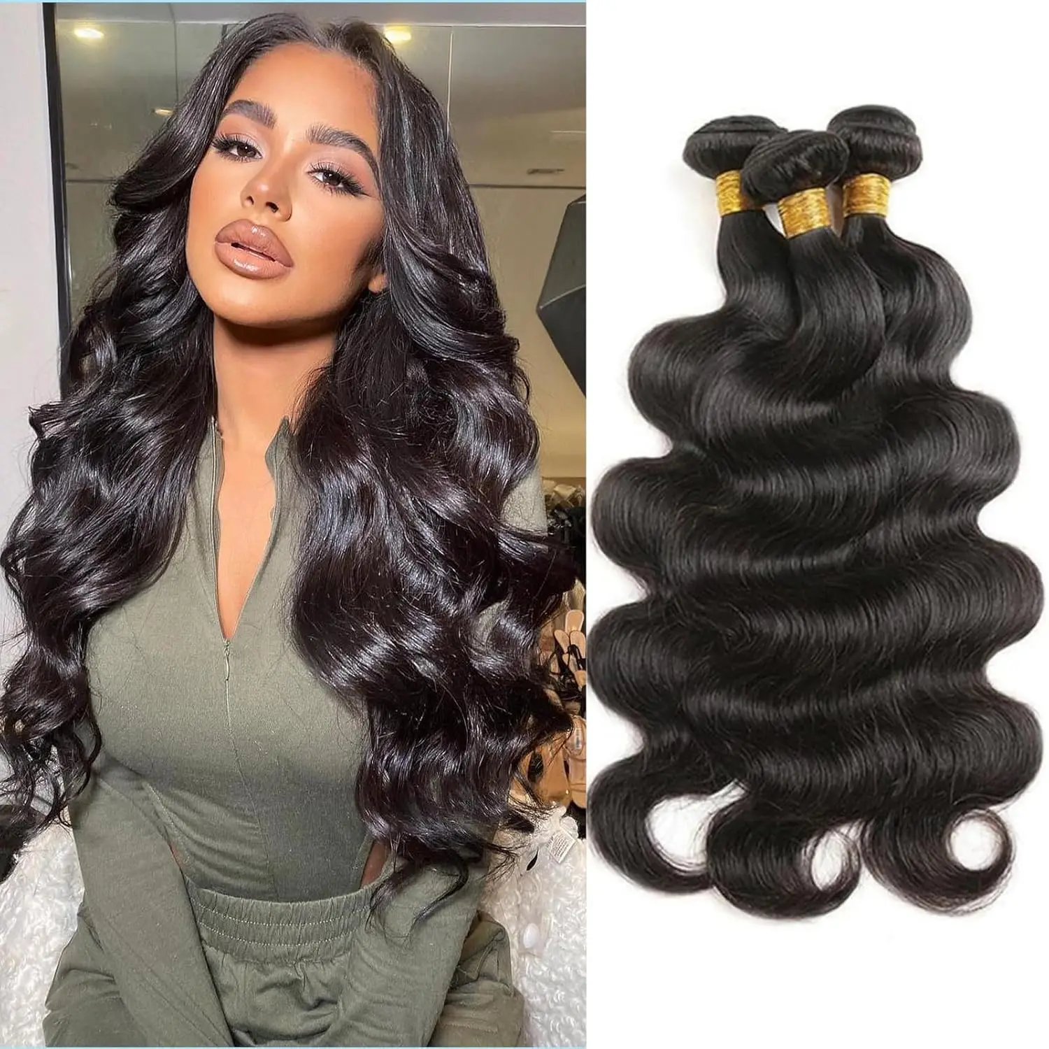 Brazilian Virgin Hair 100% Unprocessed Body Wave