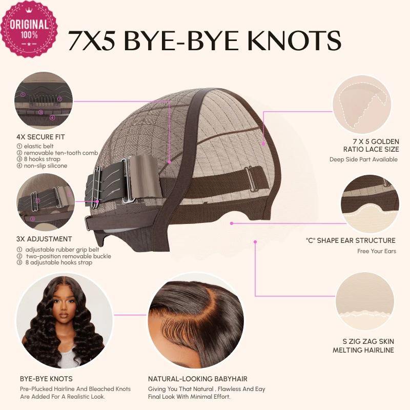 Loose Wave Glueless Wig Human Hair Ready to Wear - Image 21