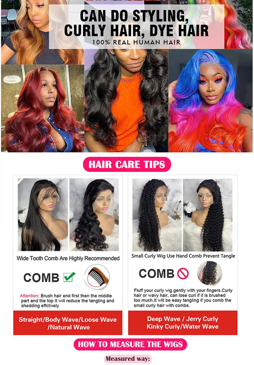 Body Wave 360 Full HD Transparent Lace Front Wigs - Image 11