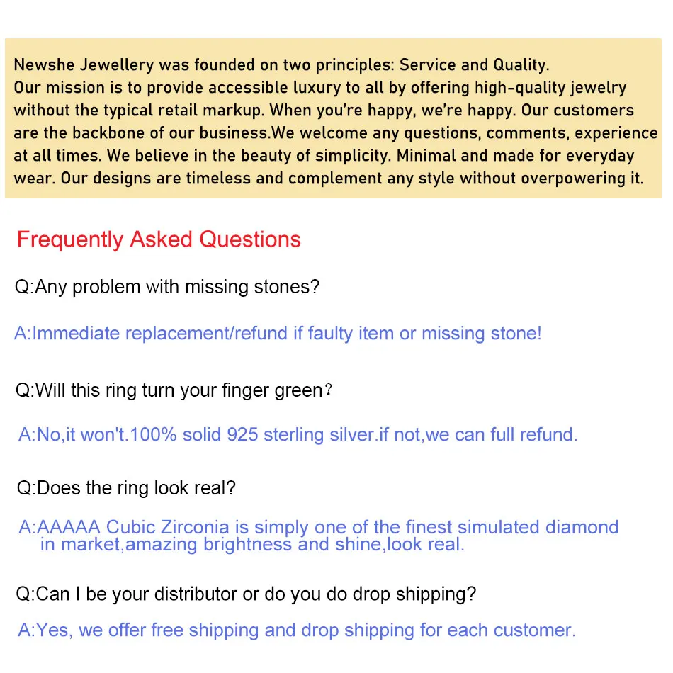 Newshe Sterling Silver Pendant Necklace for Women - Image 17