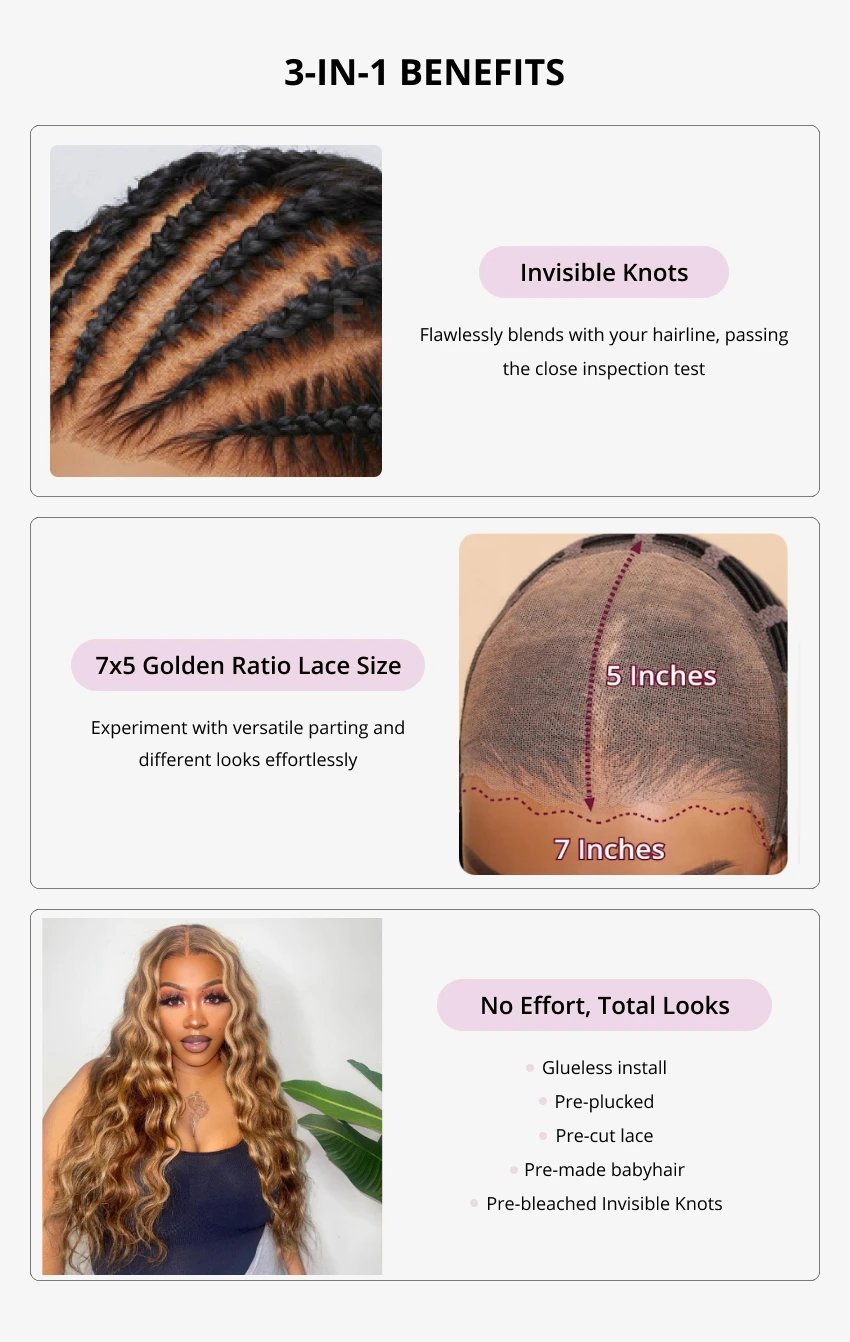 Loose Wave Glueless Wig Human Hair Ready to Wear - Image 15