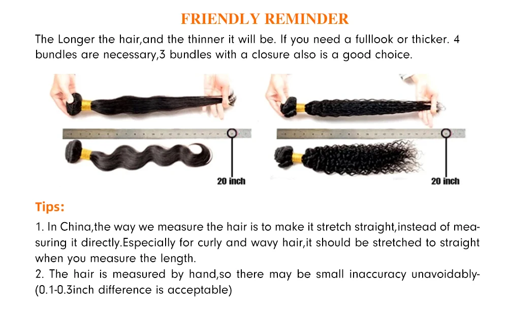 Brazilian Virgin Hair 100% Unprocessed Body Wave - Image 21