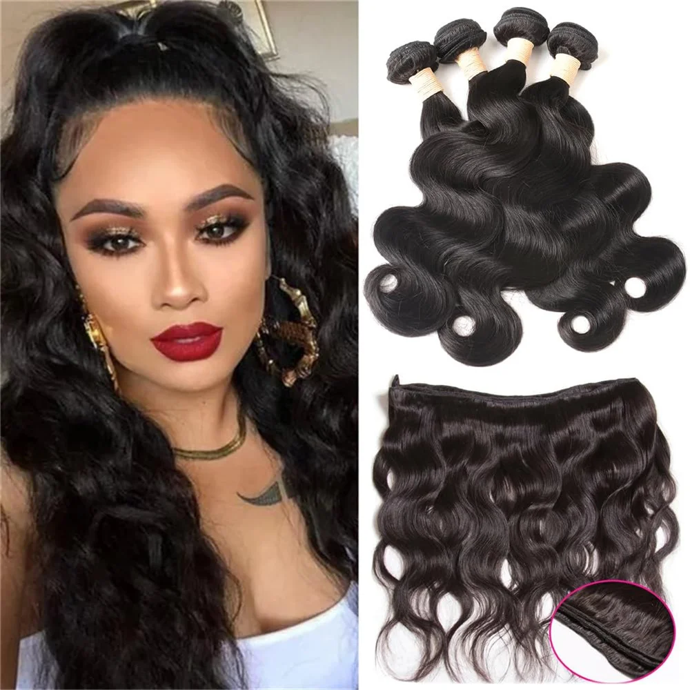 Brazilian Virgin Hair 100% Unprocessed Body Wave - Image 12