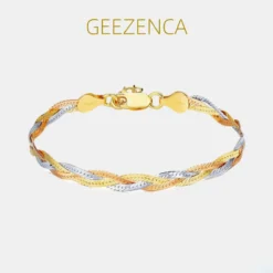 Italian Jewelry 925 Silver Three Color