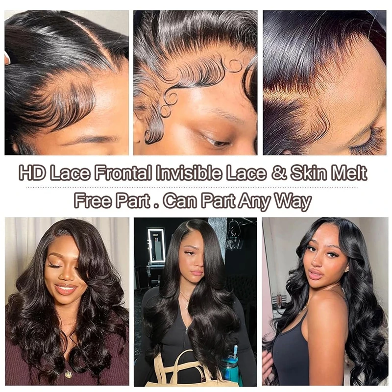 Body Wave 13x4 Lace Front Wigs - Image 17