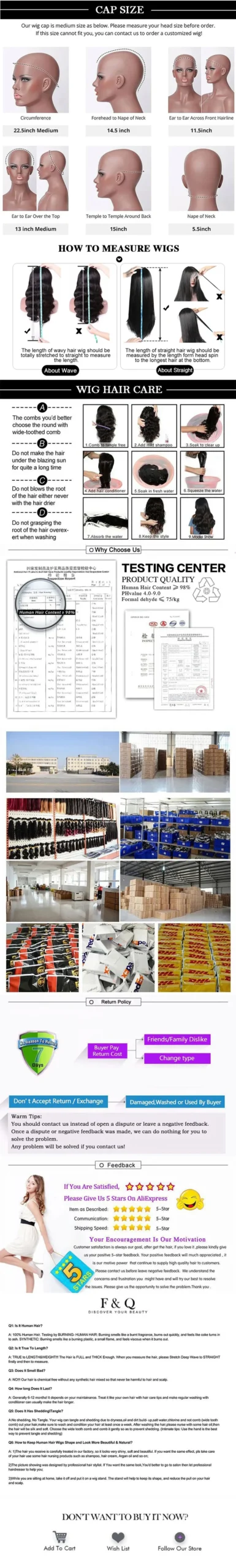 Body Wave 13x4 Lace Front Wigs - Image 19