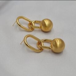 Elegant Gold-Plated Steel Jewelry