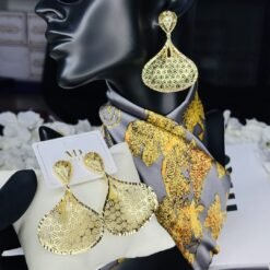 Elegant Gold-Plated Steel Jewelry