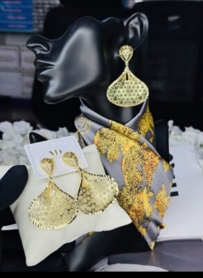 Elegant Gold-Plated Steel Jewelry