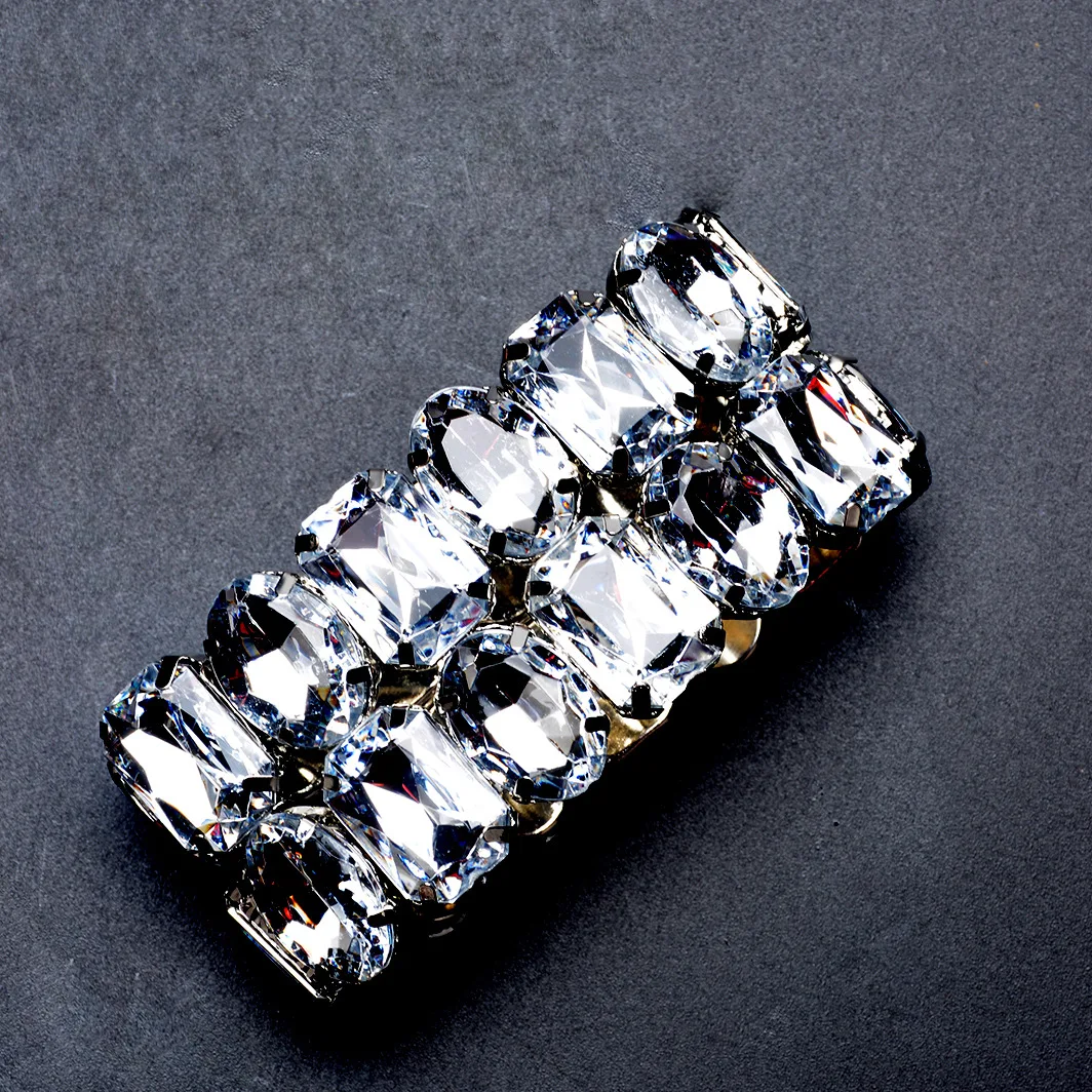 Fashion Ladies Stretch Bracelet Exquisite Crystal Girl Bracelet Jewelry Wedding Bridal Jewelry Accessories Gifts - Image 2