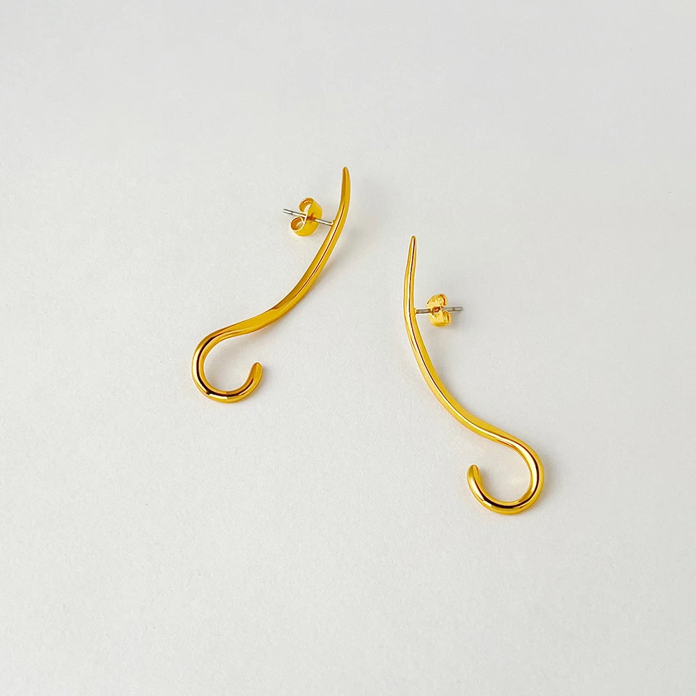 Hook Drop Earrings - Image 3