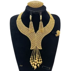 Italian Gold Plated Jewelry Bold Sets
