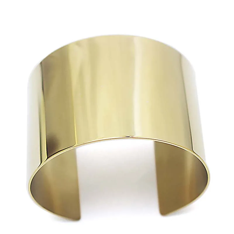Classic Matte Silver Stainless Steel Arm Cuff - Image 8