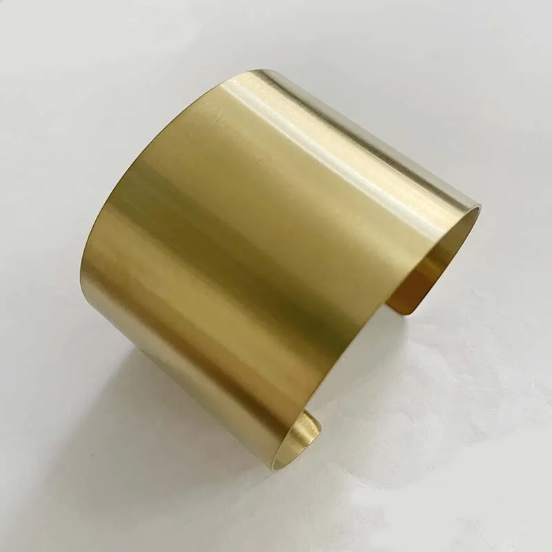 Classic Matte Silver Stainless Steel Arm Cuff - Image 10