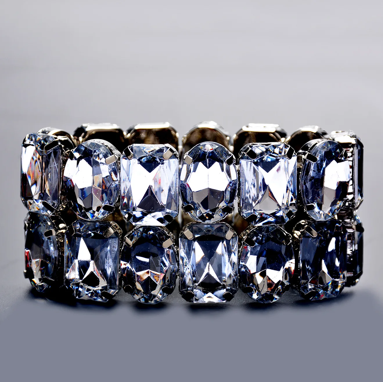 Fashion Ladies Stretch Bracelet Exquisite Crystal Girl Bracelet Jewelry Wedding Bridal Jewelry Accessories Gifts - Image 3