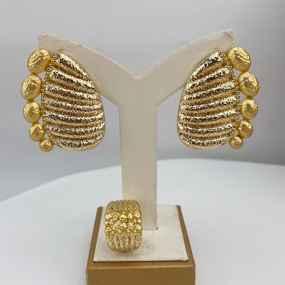 Brazilian Bold Statement Necklace Jewelry Set for Women - Image 2